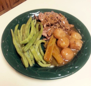 Plated Pot Roast