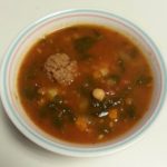 Meatball Minestrone Soup