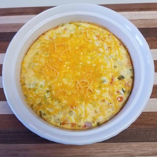 Instant Pot Western Omelette Quiche - THM S - The Healthy Milestone