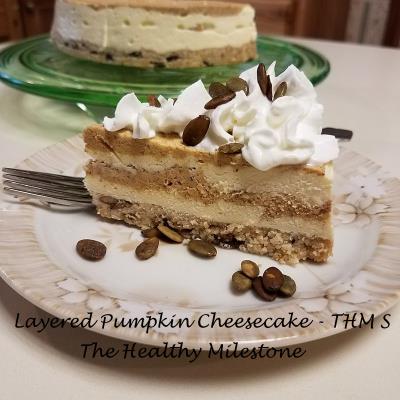 Layered Pumpkin Cheesecake