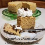 instant pot pumpkin cheesecake with spiced pepitas