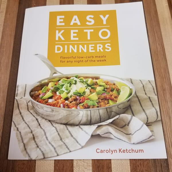 easy keto dinners cookbook by carolyn ketchum