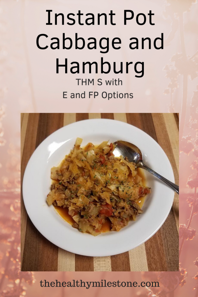 Instant Pot Cabbage and Hamburg Pin